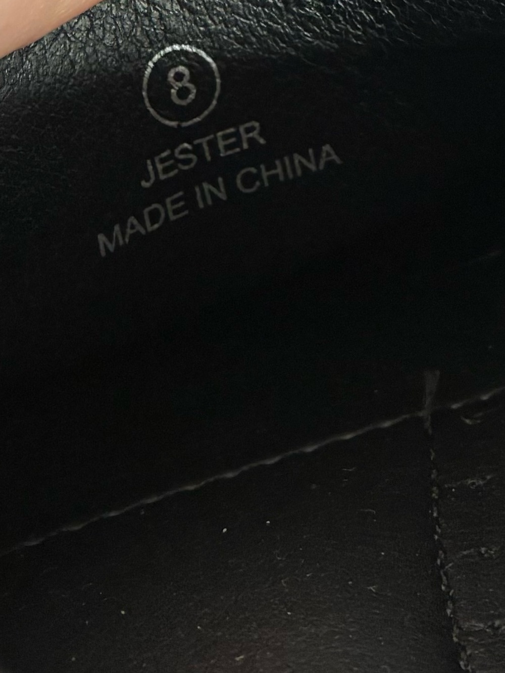 Tahari Jester Men’s Black Faux Leather Driving Moc Loafer Slip-On Shoe Sz 8 GUC - Picture 10 of 10